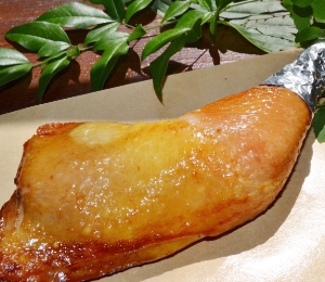 自家製スモークチキン